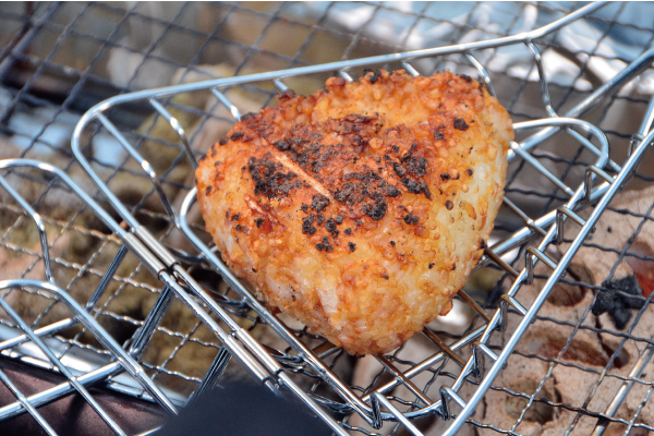 燻製しょう油の焼きおにぎり